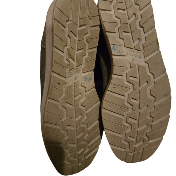 Gucci Suede Quercy Flat Boots Size 37.5 - Picture 6 of 11